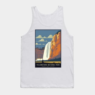 Yellowstone National Park Vintage Poster Tank Top